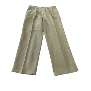 Cubavera Men's Linen Chinos NEW Vintage dead stock size 38 x 30